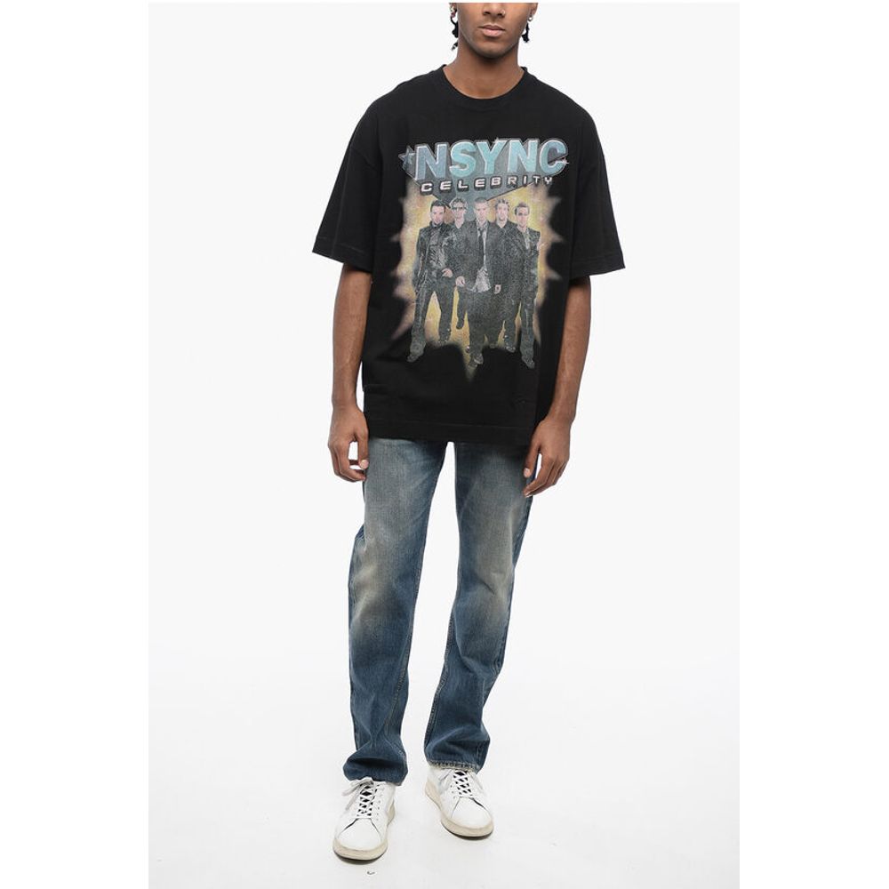1989 Studio Printed NSYNC CELEBRITY Crew-Neck T-shirt