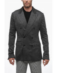 Dolce & Gabbana Wool Blend Double Breasted Blazer