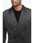 Dolce & Gabbana Wool Blend Double Breasted Blazer