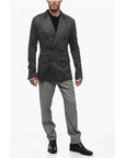 Dolce & Gabbana Wool Blend Double Breasted Blazer