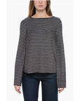 Armani EMPORIO Crew Neck Striped Sweater