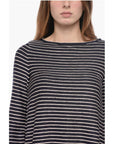 Armani EMPORIO Crew Neck Striped Sweater