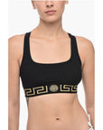 Versace Cropped Top with La Greca Motif