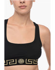 Versace Cropped Top with La Greca Motif