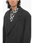 Hevo Wool Blend SANTACESAREA Double-Breasted Coat
