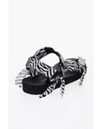 Arizona Love Zebra Patterned TREKKY Sandals with Velcro Closure
