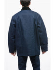 Sky High Farm Denim Utility Jacket with Velvet Collar