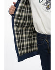 Sky High Farm Denim Utility Jacket with Velvet Collar