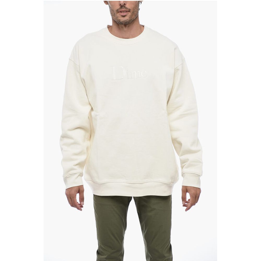 Dime Crewneck Sweatshirt with Logoed Embrodery