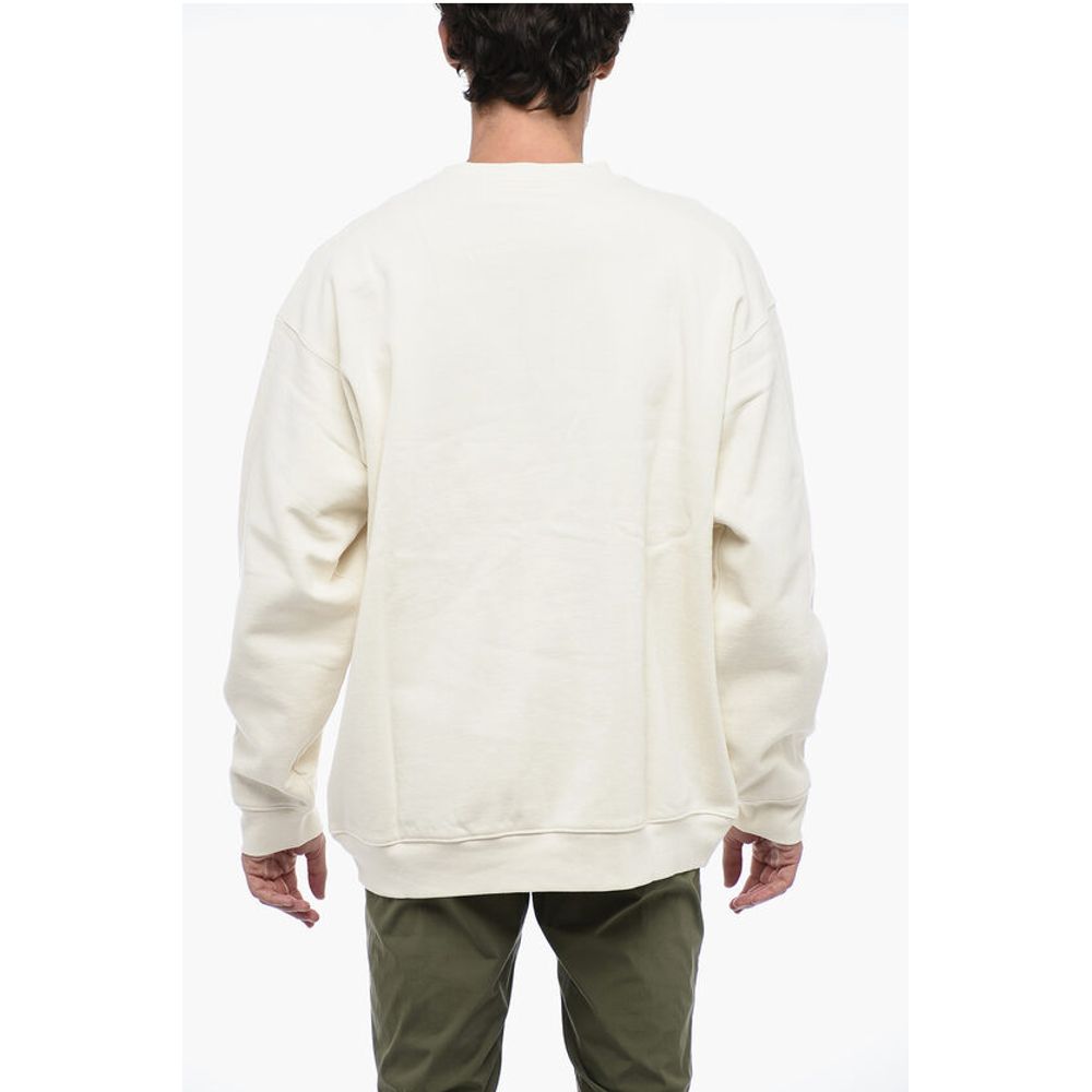 Dime Crewneck Sweatshirt with Logoed Embrodery