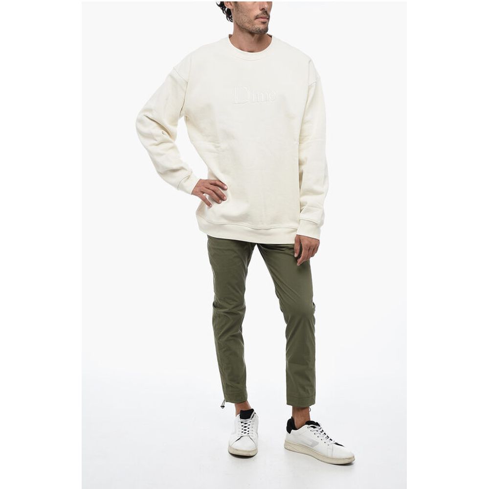 Dime Crewneck Sweatshirt with Logoed Embrodery