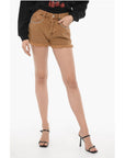 AllSaints Frayed Hem HEIDI Shorts with Studs