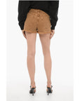 AllSaints Frayed Hem HEIDI Shorts with Studs