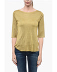 ArchivioB Viscose Sweater with 3/4 Sleeves