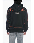 A Cold Wall Logo print Brushed Cotton Zipped Hoodie
