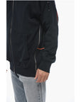 A Cold Wall Logo print Brushed Cotton Zipped Hoodie