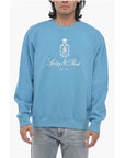 Sporty & Rich Logo Print Crewneck Sweatshirt