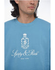 Sporty & Rich Logo Print Crewneck Sweatshirt