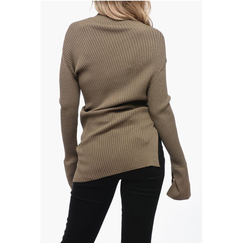 Eudon Choi Assimetric Ribbed Sweater