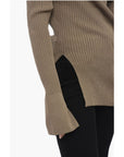 Eudon Choi Assimetric Ribbed Sweater