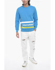 Sprayground Brushed Sweatshirt with Logo Print
