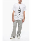 Raf Simons Printed HAND SIGN Cotton T-shirt