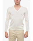 CC Brothers V-Neck Wool Blend Pullover