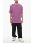 Off-White Solid Color Crew-neck T-shirt