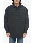 Off-White Quilted Overshirt with ARROW Patch