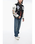 Off-White CHICAGO BULLS Varsity Bomber with Patchwork