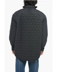 Off-White Quilted Overshirt with ARROW Patch