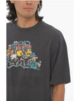 Off-White SEASONAL Crew-neck T-Shirt with Graffiti Print
