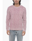Altea Crew Neck TRECCIA Aran Virgin Wool Sweater