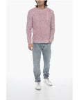 Altea Crew Neck TRECCIA Aran Virgin Wool Sweater