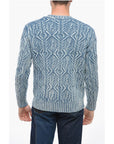 Altea Crew Neck TRECCIA Aran Virgin Wool Sweater