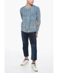 Altea Crew Neck TRECCIA Aran Virgin Wool Sweater