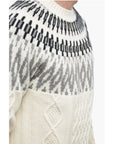 Altea Crew Neck NORVEGESE Cashmere Blend Sweater