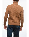 Altea Turtleneck Aran Virgin Wool Sweater
