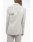 Undercover Double-breasted Cut-out Blazer with Lace Details