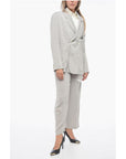 Undercover Double-breasted Cut-out Blazer with Lace Details