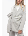Undercover Double-breasted Cut-out Blazer with Lace Details