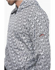 Sprayground Hooded Windbreaker Jacket with Logo Print