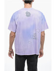 Objects IV Life Printed Faded Effect Crew-neck T-Shirt