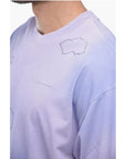 Objects IV Life Printed Faded Effect Crew-neck T-Shirt