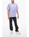 Objects IV Life Printed Faded Effect Crew-neck T-Shirt