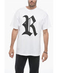 Raf Simons Frontal Maxi Monogram Crew-neck T-shirt