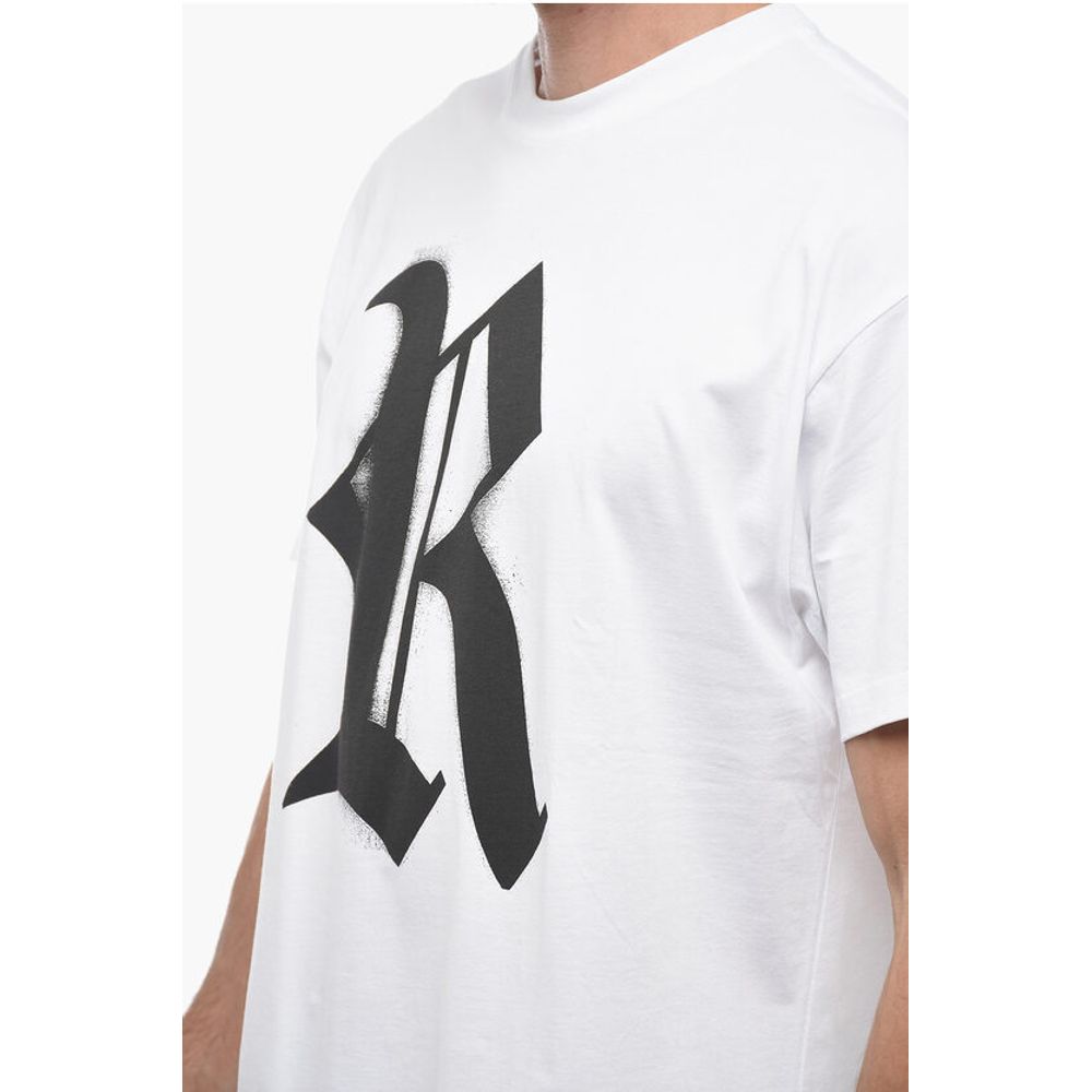 Raf Simons Frontal Maxi Monogram Crew-neck T-shirt