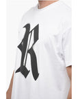 Raf Simons Frontal Maxi Monogram Crew-neck T-shirt