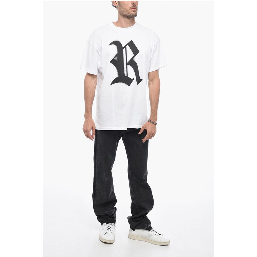 Raf Simons Frontal Maxi Monogram Crew-neck T-shirt