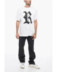 Raf Simons Frontal Maxi Monogram Crew-neck T-shirt